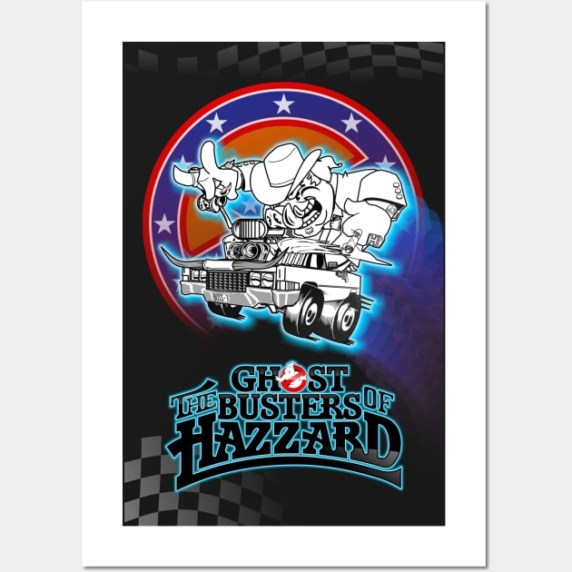 GBs of Hazzard (Poster) blk Wall Art by BtnkDRMS